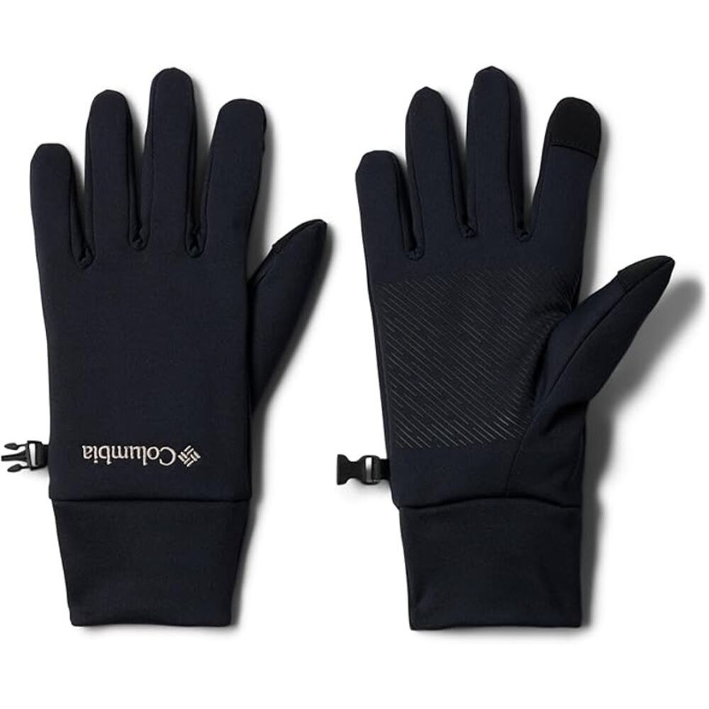 Columbia Point Park Fleece Gloves Black Winter Touchscreen Adult Unisex Gloves